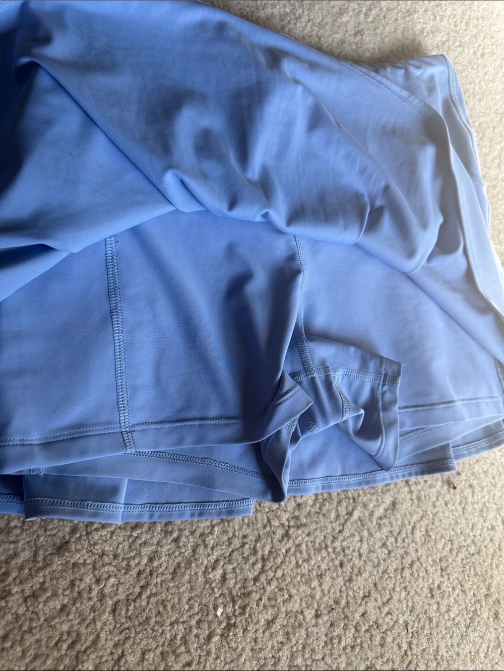 Old Navy Powersoft Go-Dry High-Rise Skort Blue Medium Tennis Pickleball - Picture 8 of 17